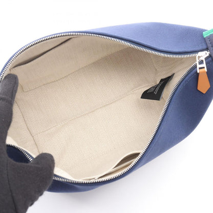 Hermes Handbag Brid-a-brac PM Blue Marine Canvas Bride-a-Brac — view 3