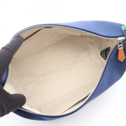 Hermes Handbag Brid-a-brac PM Blue Marine Canvas Bride-a-Brac — view 3