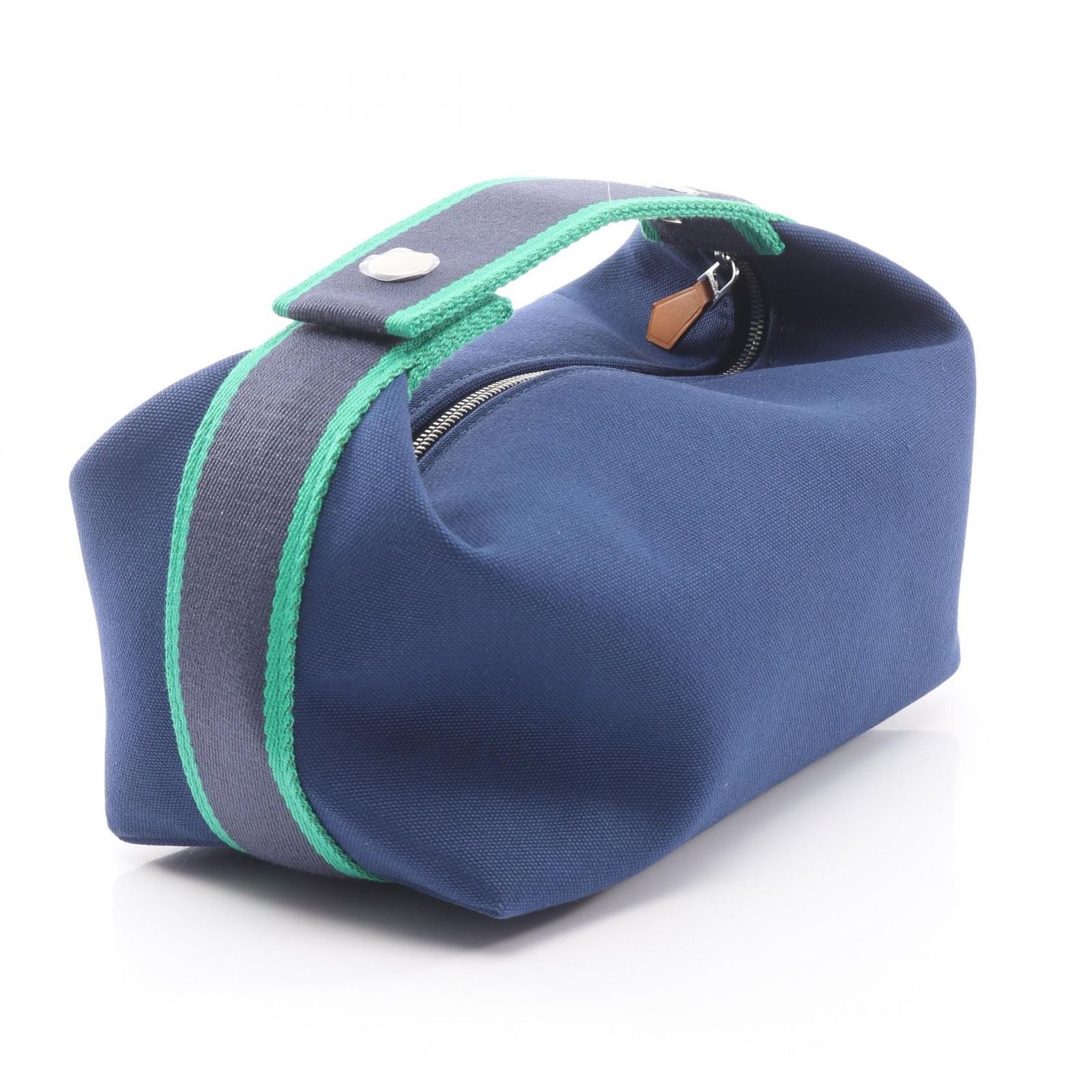 Hermes Handbag Brid-a-brac PM Blue Marine Canvas Bride-a-Brac — view 2