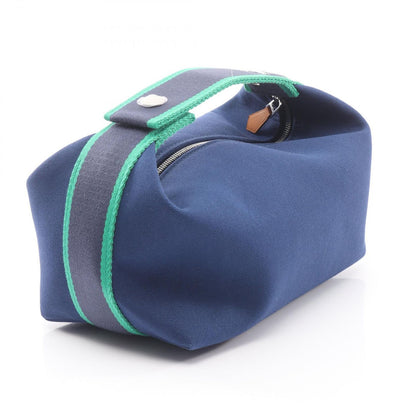 Hermes Handbag Brid-a-brac PM Blue Marine Canvas Bride-a-Brac — view 2