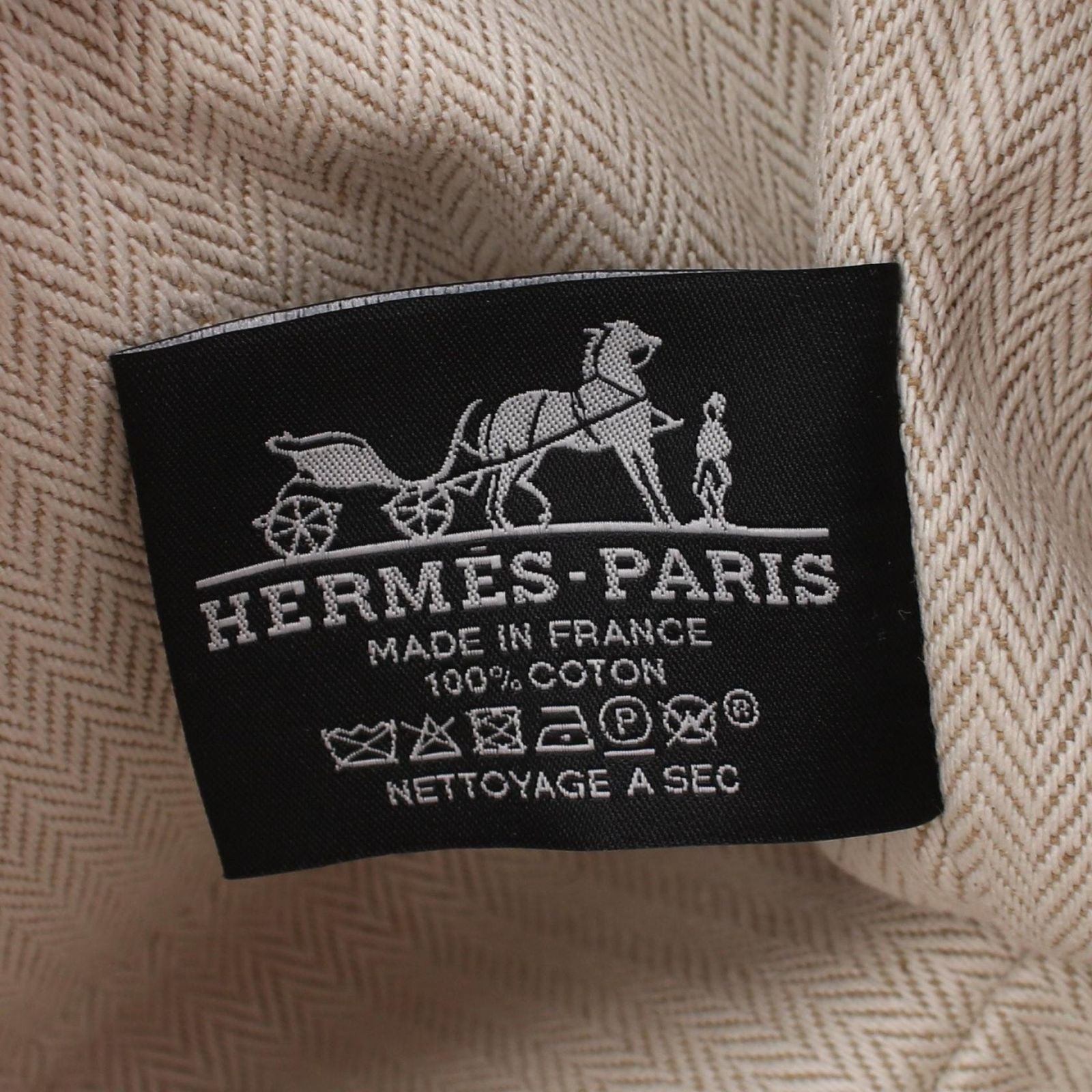 Hermes Handbag Brid-a-brac PM Orange Black Canvas Bride-a-Brac — view 4