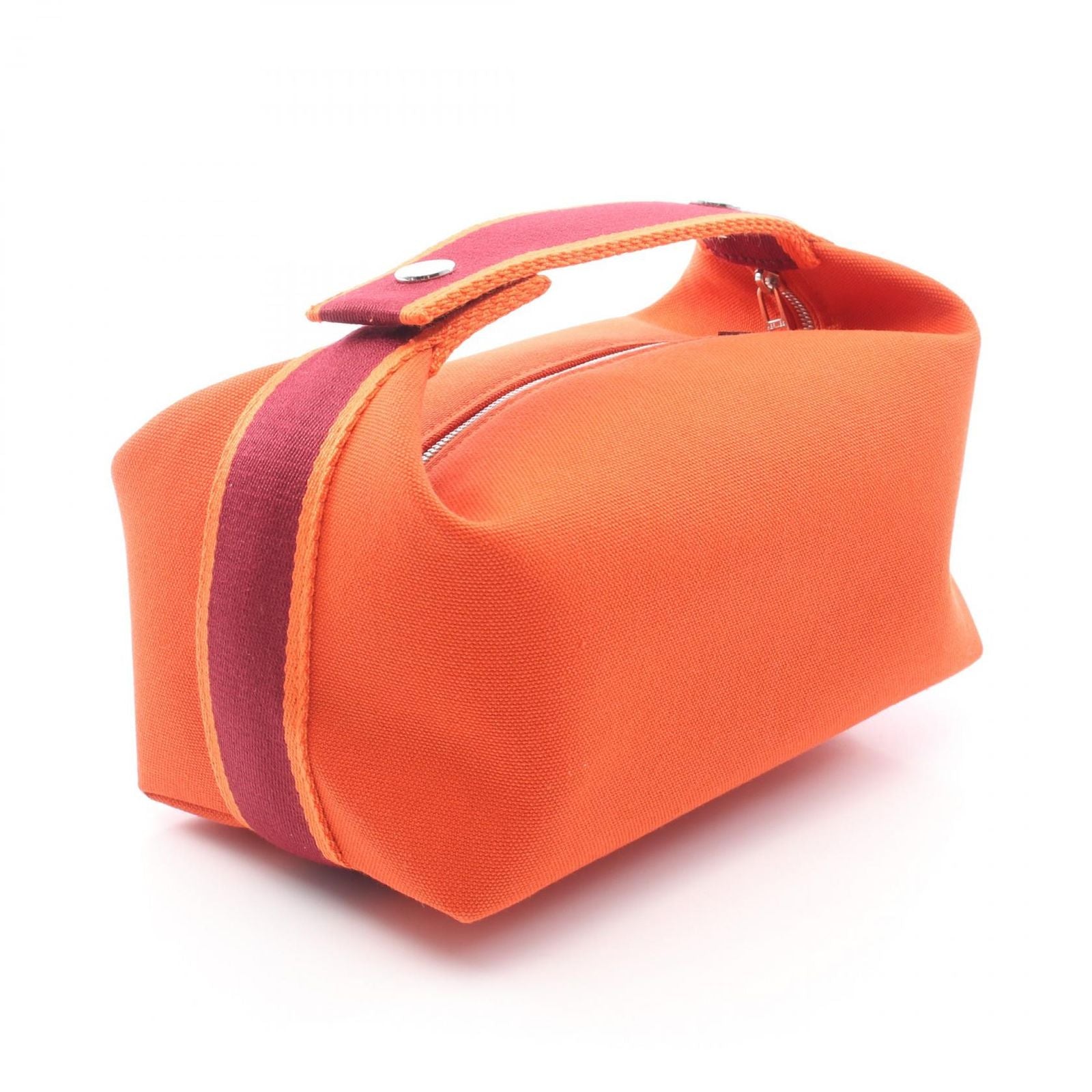 Hermes Handbag Brid-a-brac PM Orange Black Canvas Bride-a-Brac — view 2