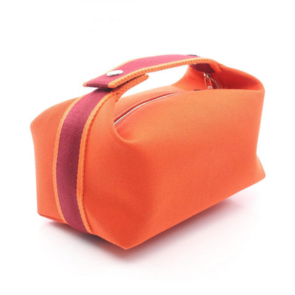 Hermes Handbag Brid-a-brac PM Orange Black Canvas Bride-a-Brac — view 2