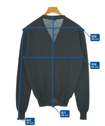 Prada Cardigan Navy — view 8