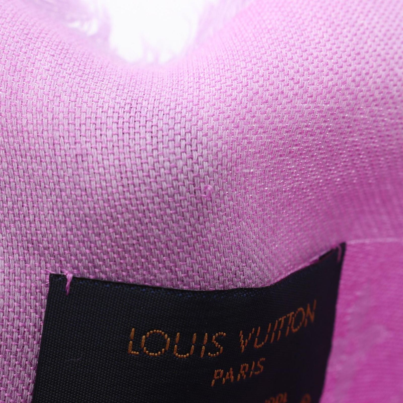 Louis Vuitton Shawl Monogram Silk Wool Scarf — view 3