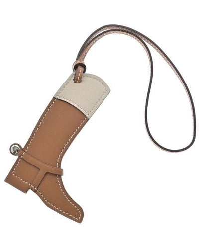 Hermes Charm Keychain & Charms Brown