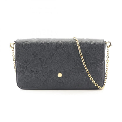 Louis Vuitton Shoulder Bag Pochette Felicity Noir Leather