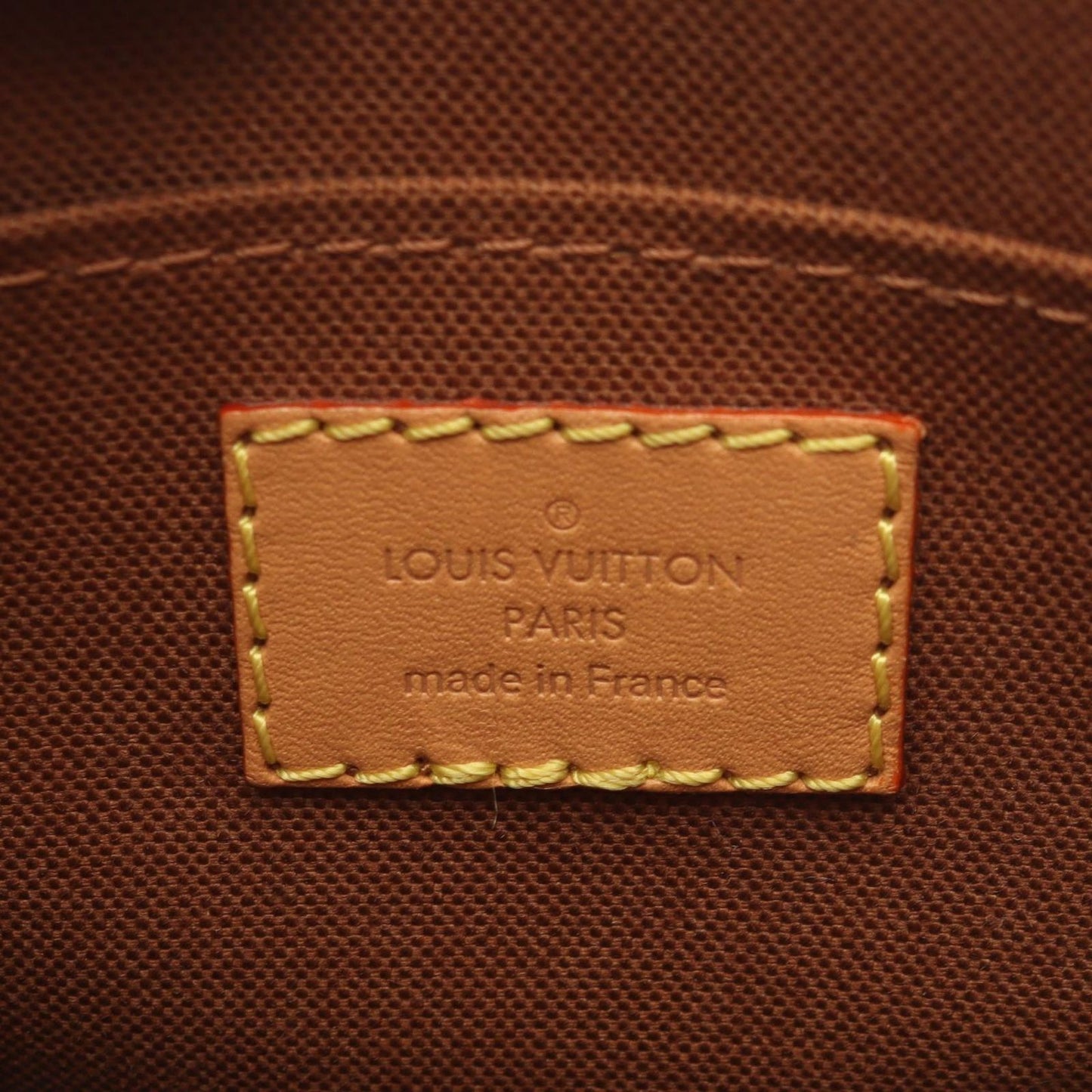 Louis Vuitton Handbag Petite Sac Plat 2-Way Canvas Leather — view 4