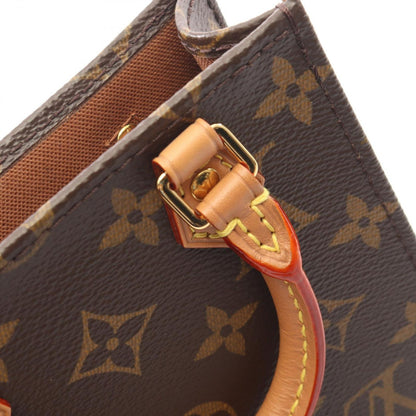 Louis Vuitton Handbag Petite Sac Plat 2-Way Canvas Leather — view 9