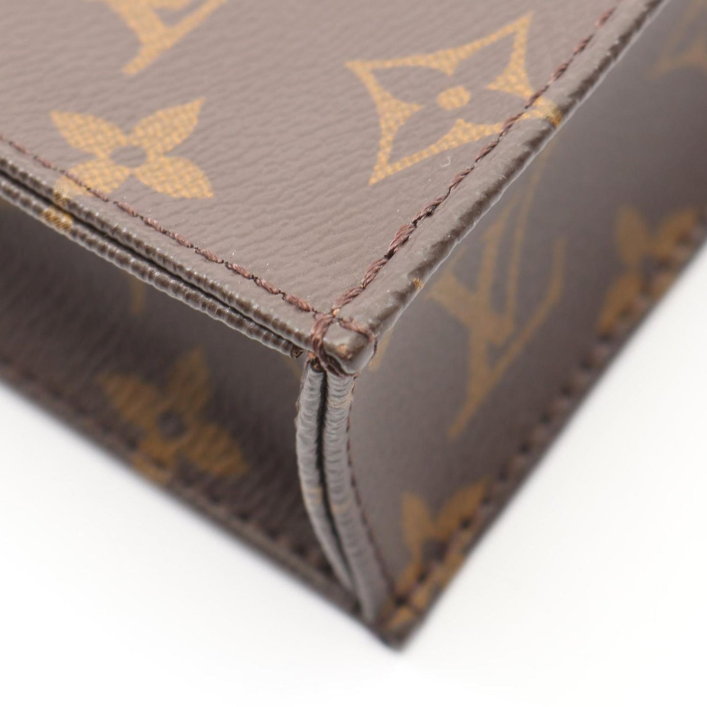Louis Vuitton Handbag Petite Sac Plat 2-Way Canvas Leather — view 7