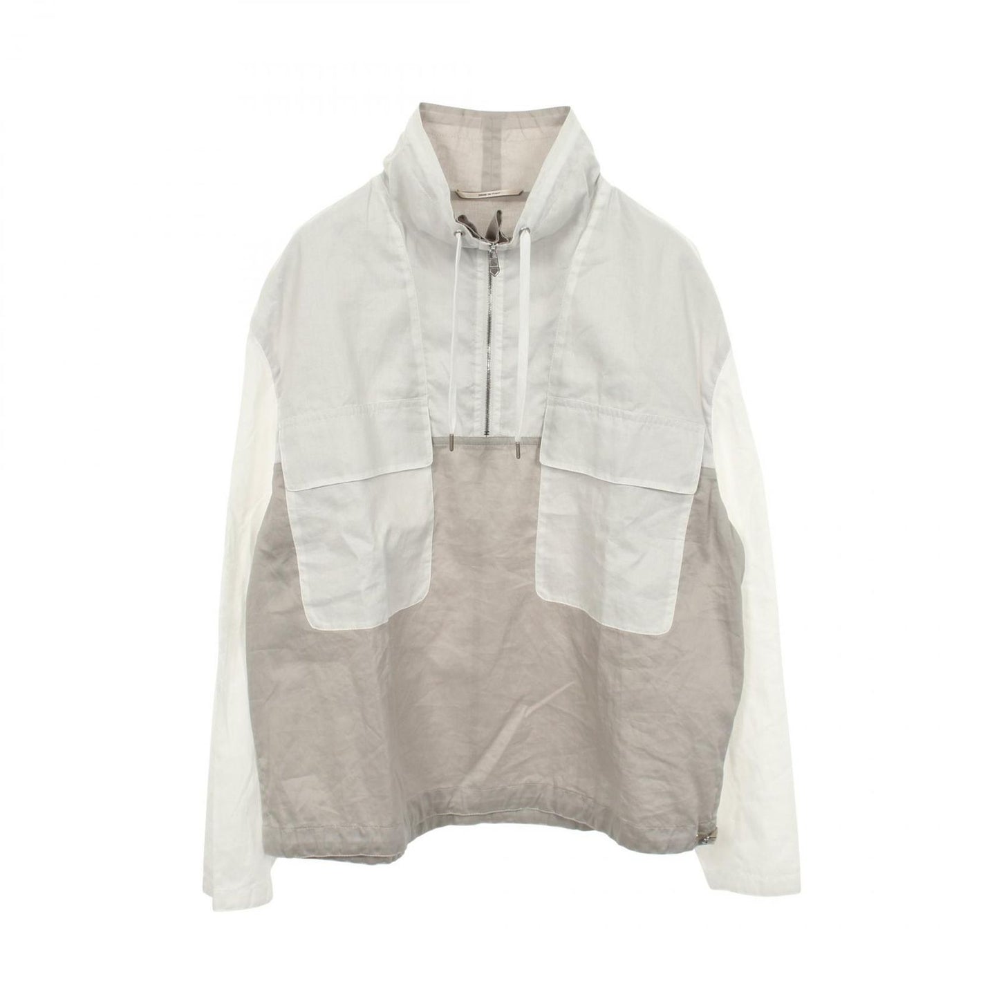 Hermes Half Zip Pullover Cotton Sweater