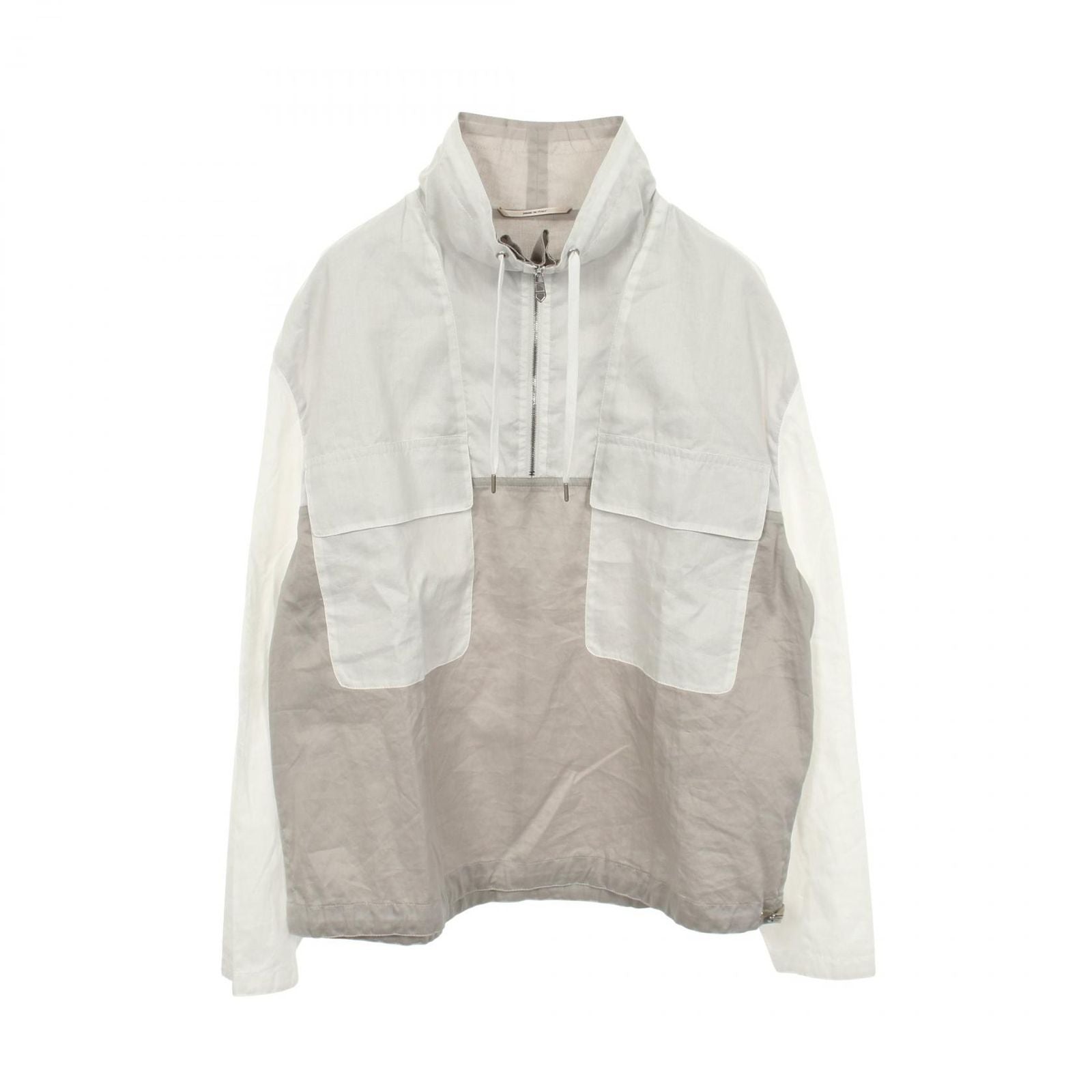 Hermes Half Zip Pullover Cotton Sweater