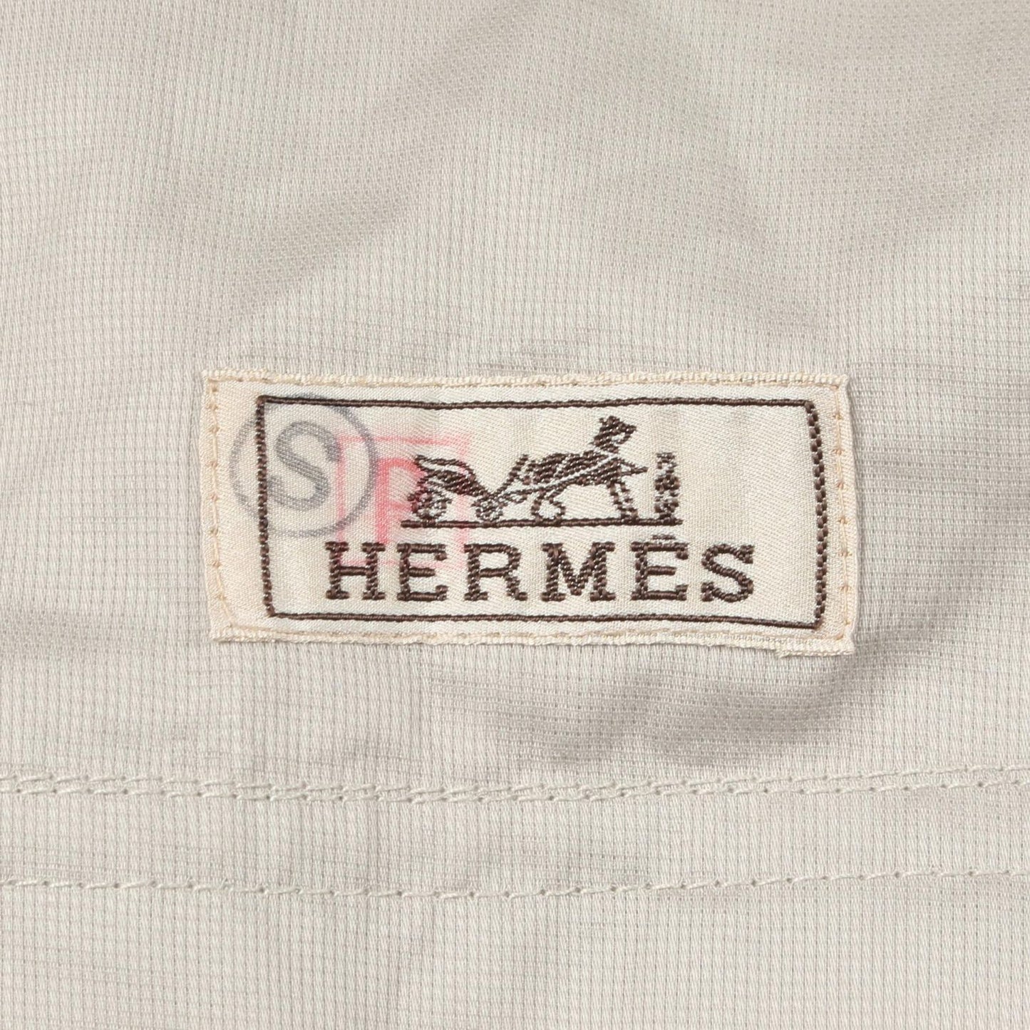 Hermes Half Zip Pullover Cotton Sweater — view 3