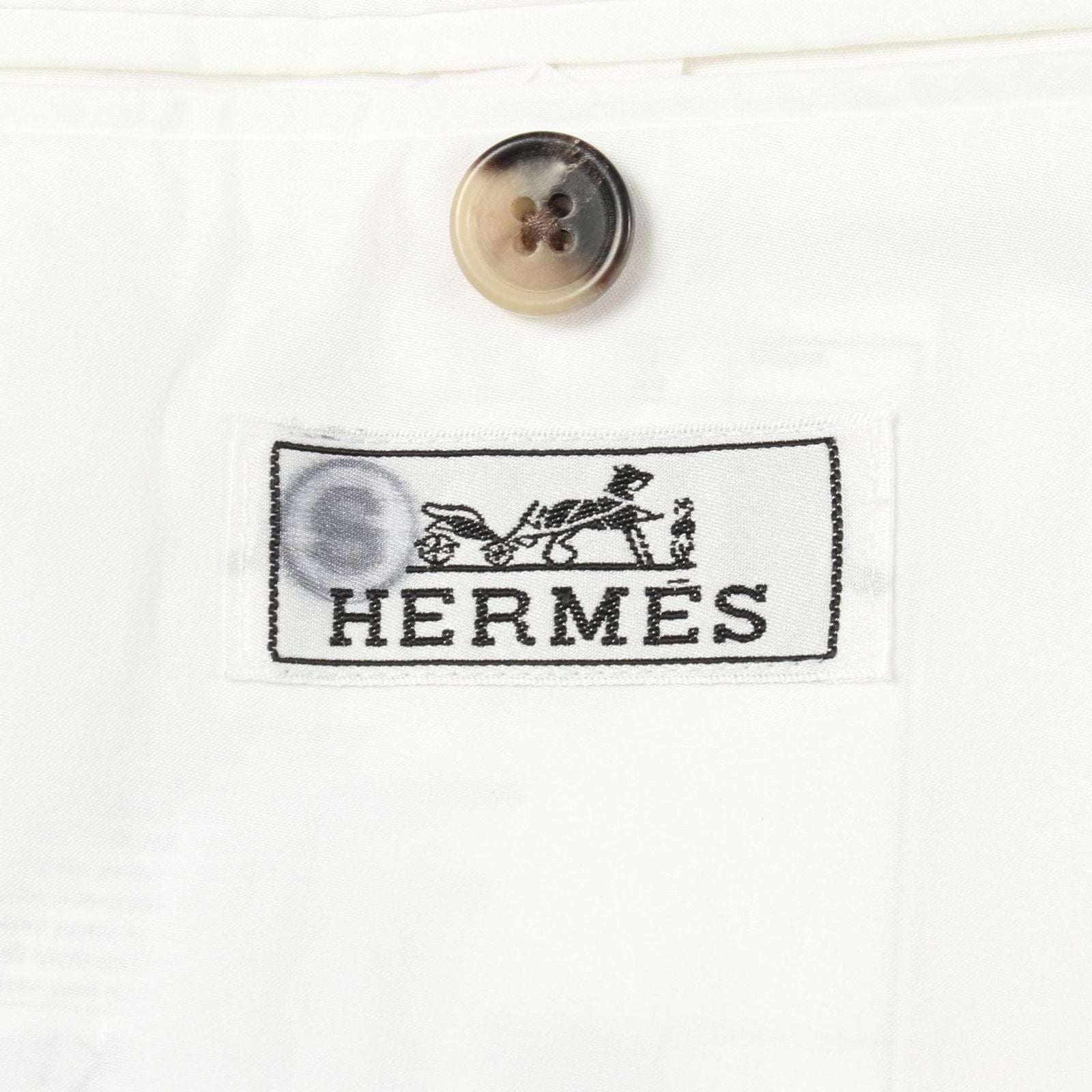 Hermes jacket Double Breasted Cotton — view 3