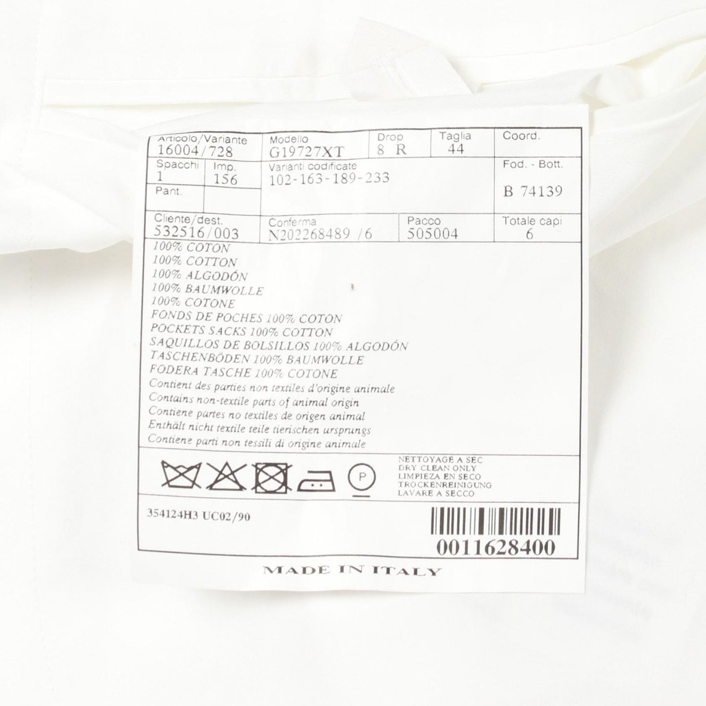 Hermes jacket Double Breasted Cotton — view 4