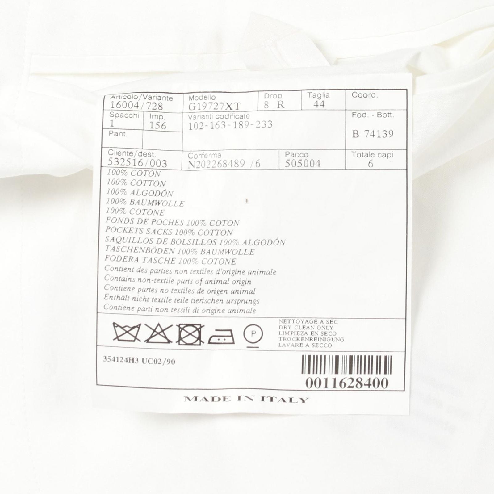 Hermes jacket Double Breasted Cotton — view 4