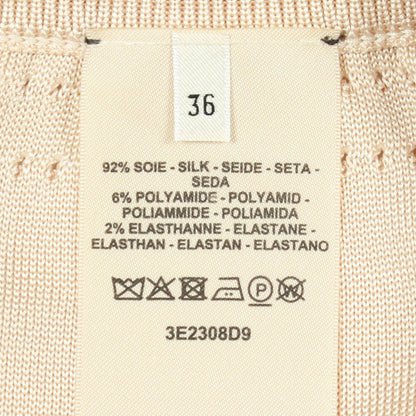 Hermes Skirt Brides de Gala Openwork Knit Silk — view 4