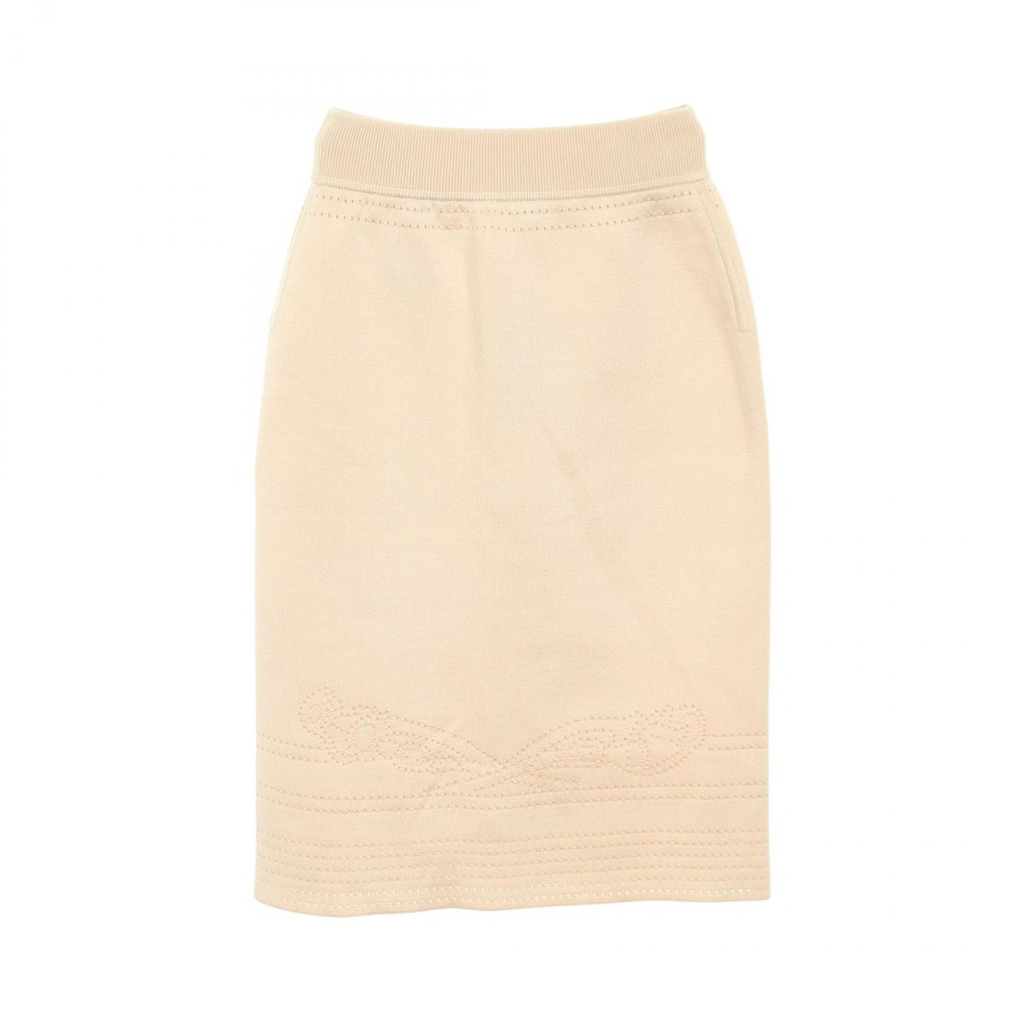 Hermes Skirt Brides de Gala Openwork Knit Silk — view 2