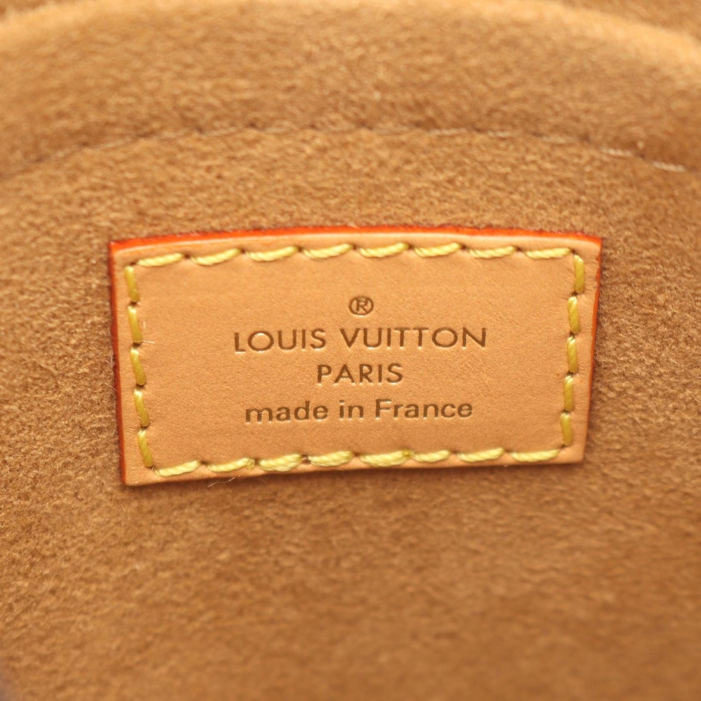 Louis Vuitton Handbag Sac Plat Since 2-Way Blue Canvas Leather Petite — view 4
