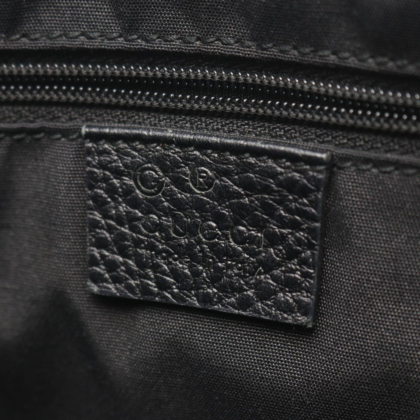 Gucci Tote Abbey GG Pattern Black Nylon Leather — view 4
