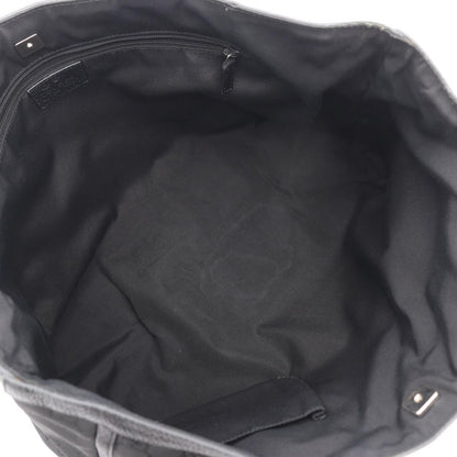 Gucci Tote Abbey GG Pattern Black Nylon Leather — view 3