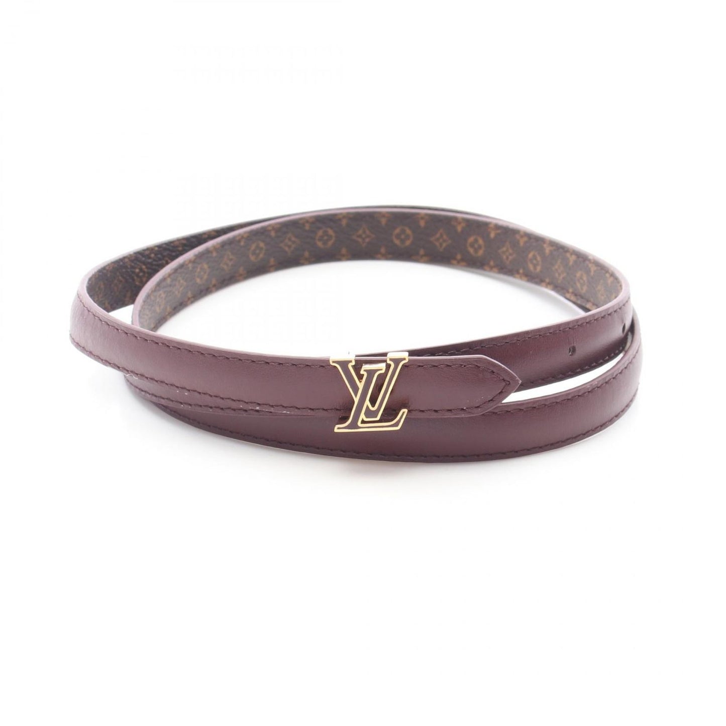 Louis Vuitton Belt Mini LV Enamel 15 mm Reversible Leather Mini — view 5