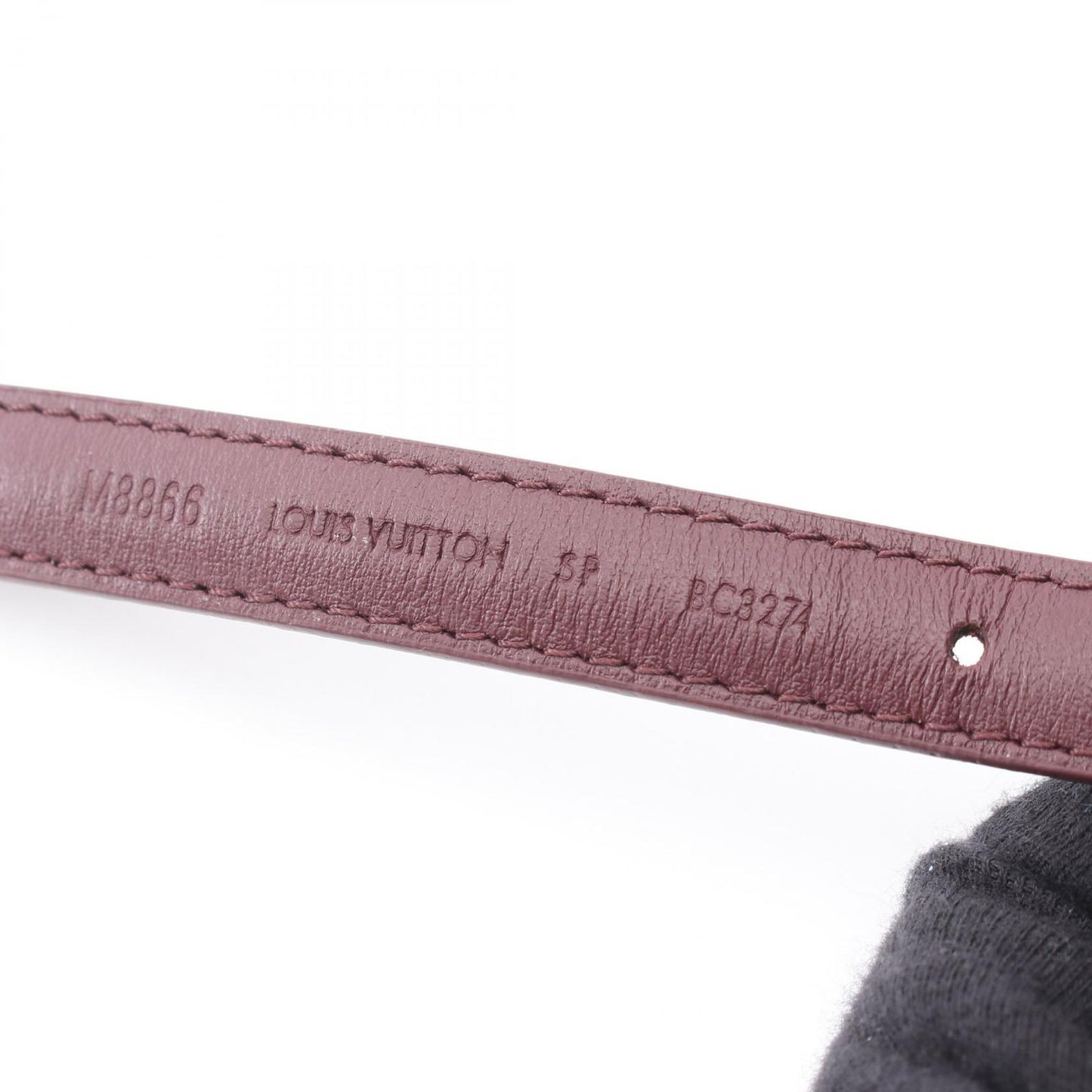 Louis Vuitton Belt Mini LV Enamel 15 mm Reversible Leather Mini — view 4