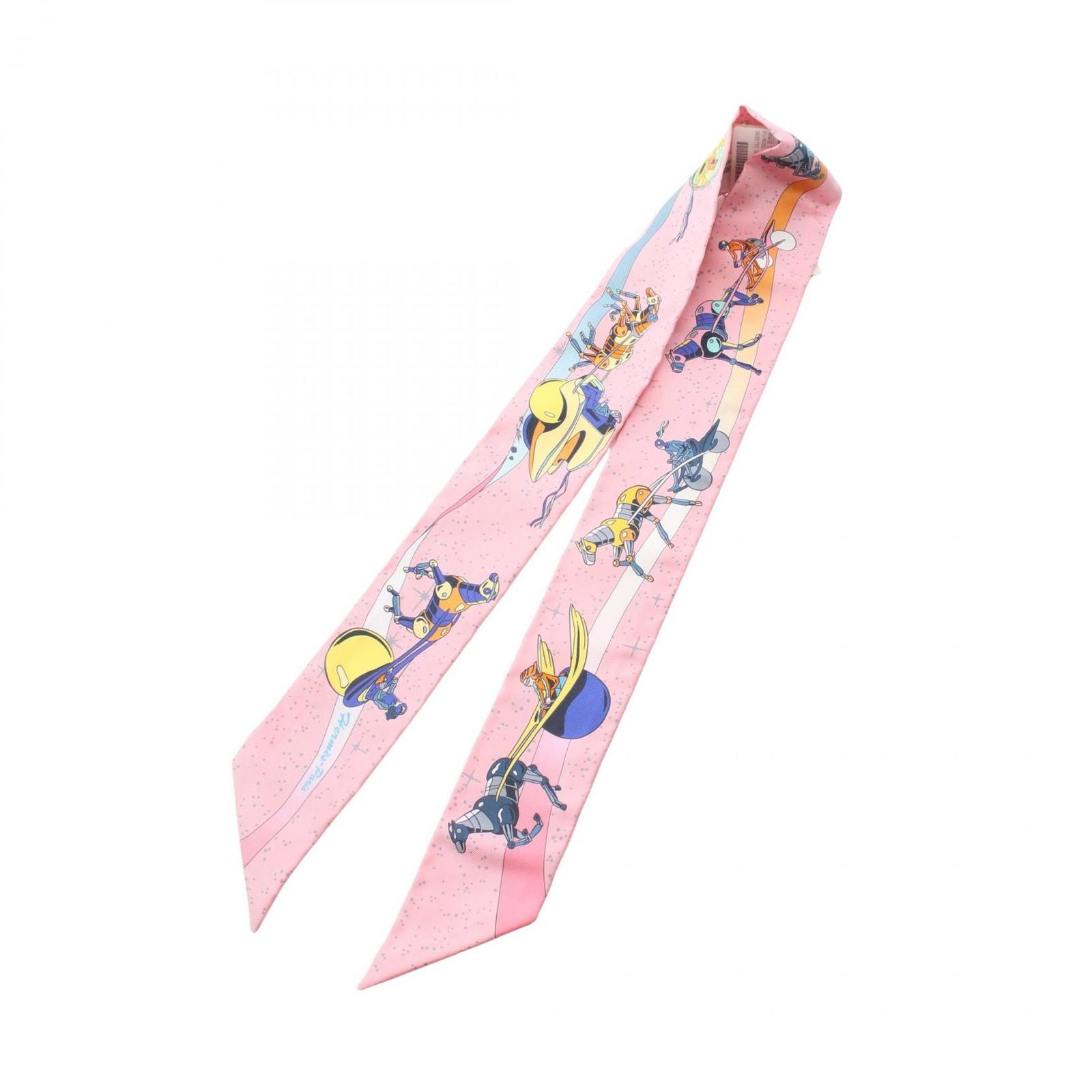 Hermes Scarf Twill Space Derby Silk — view 2