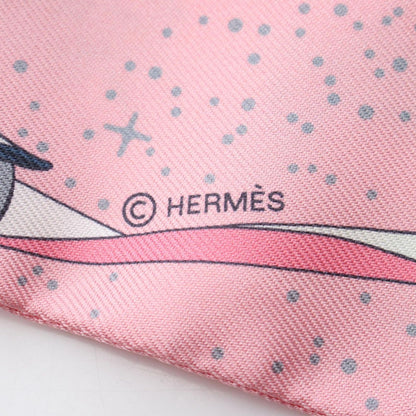 Hermes Scarf Twill Space Derby Silk — view 4