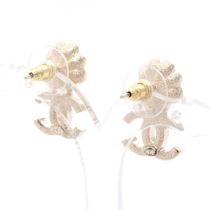 Chanel Earrings CC Logo Flower — view 2