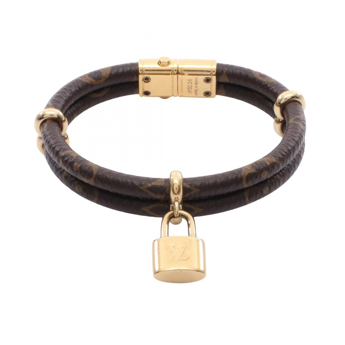 Louis Vuitton Bracelet Keep It Twice Canvas