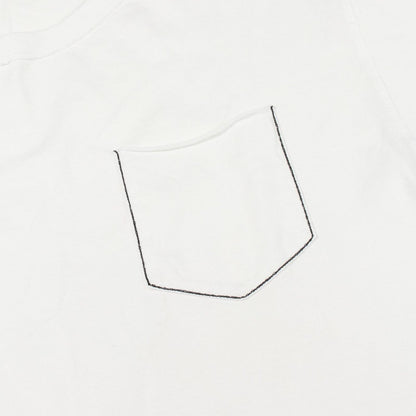 Dolce & Gabbana Short Sleeve T-Shirt Back Print Pocket Crew Neck Cotton — view 6