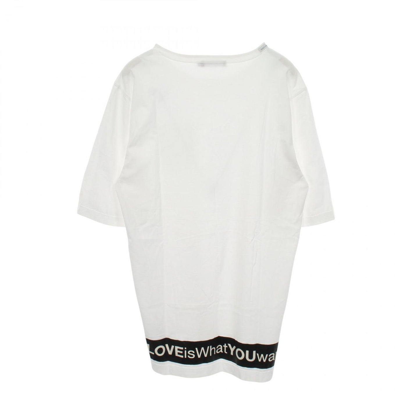 Dolce & Gabbana Short Sleeve T-Shirt Back Print Pocket Crew Neck Cotton — view 2