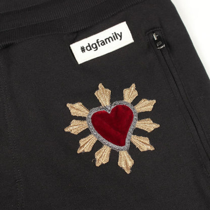 Dolce & Gabbana Pants Heart Patch Cotton Sweatshirt — view 6