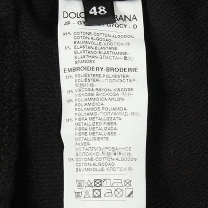 Dolce & Gabbana Pants Heart Patch Cotton Sweatshirt — view 4
