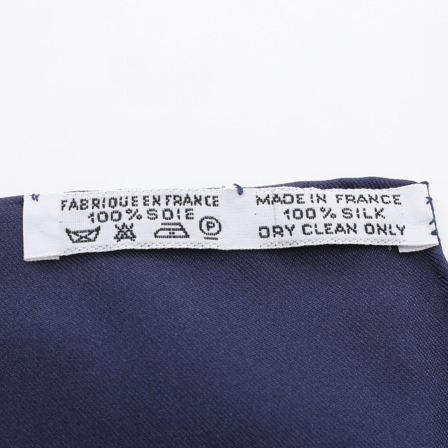 Hermes Scarf Carre 90 Cavaliers Peuls Navy Silk — view 3