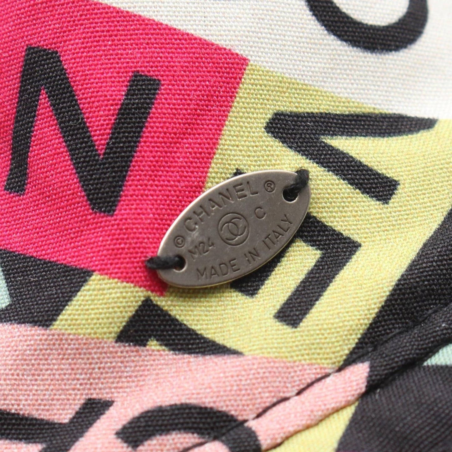 Chanel CC Logo Reversible Bucket Hat BK — view 4