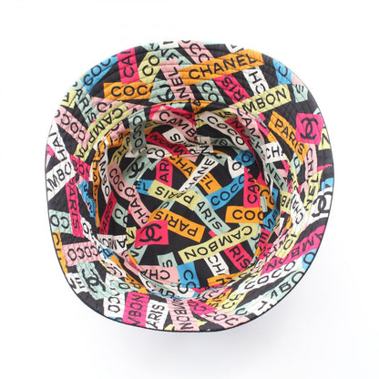 Chanel CC Logo Reversible Bucket Hat BK — view 3