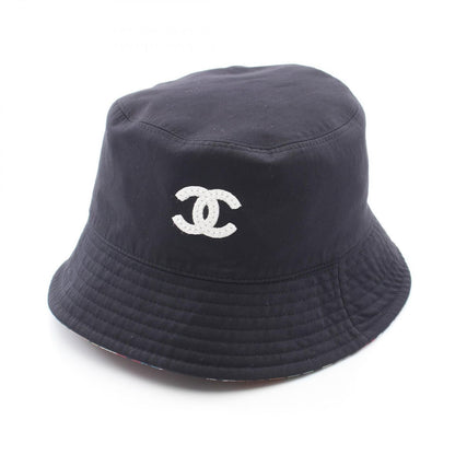 Chanel CC Logo Reversible Bucket Hat BK