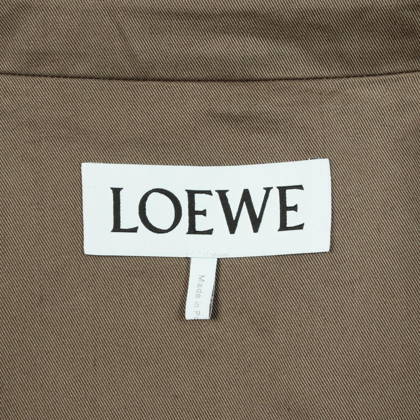 Loewe Jacket Hoodie Khaki — view 3