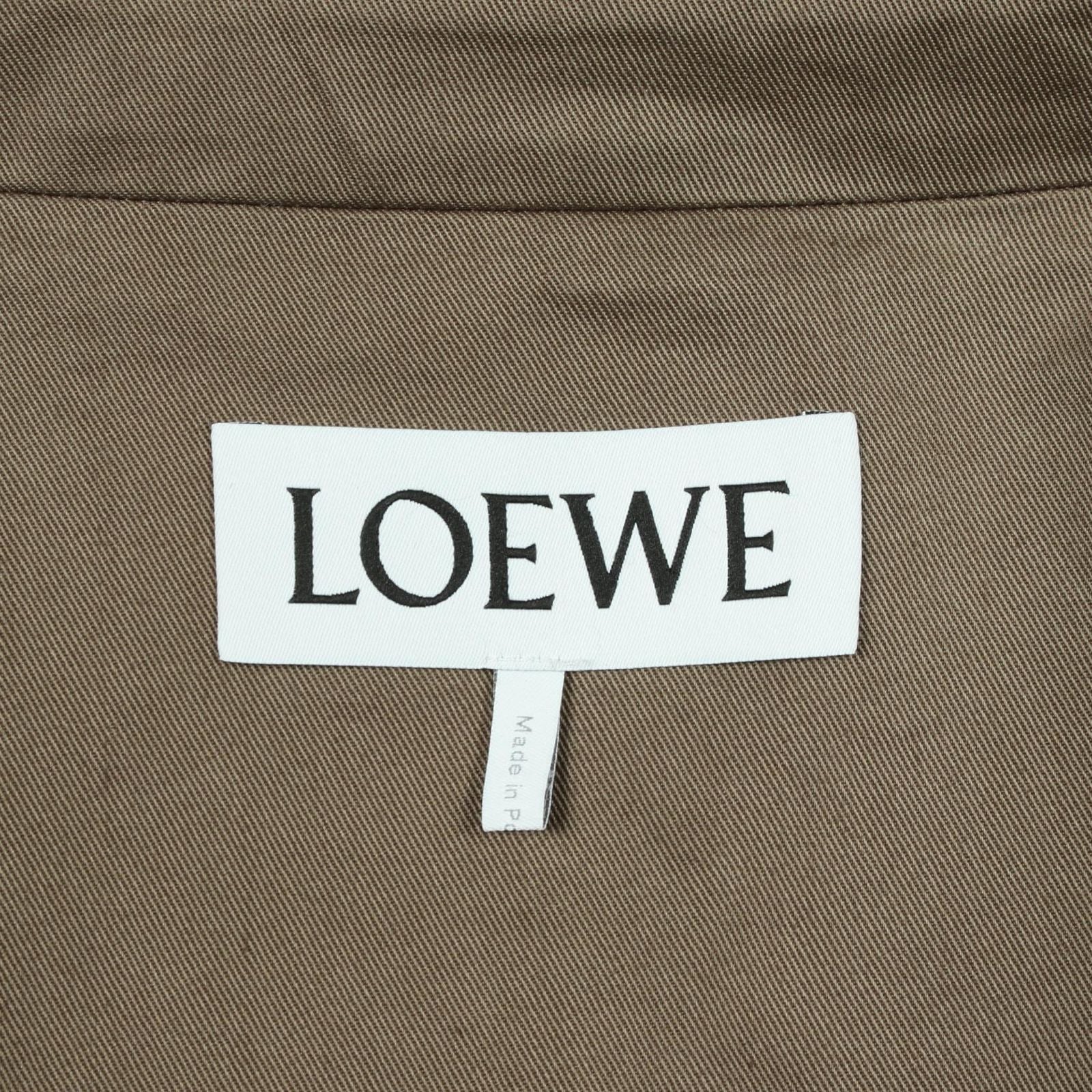 Loewe Jacket Hoodie Khaki — view 3