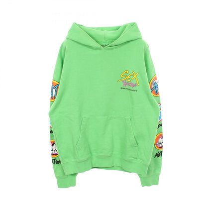 Chrome Hearts Hoodie Matty Boy Sex Records Green Cotton