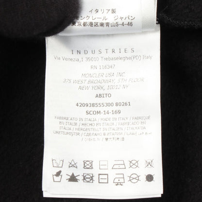 Moncler Dress Ruffle Switch Short Sleeve Cotton Wool — view 5