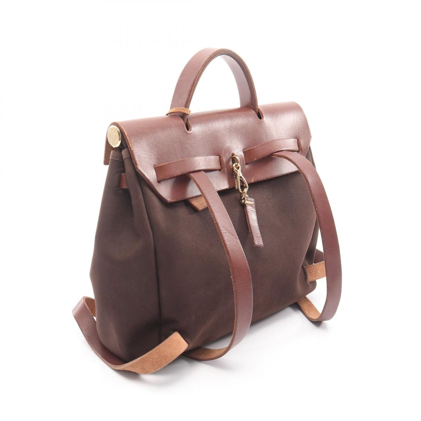 Hermes Backpack Herbag a Dos PM Brown Havana a — view 2