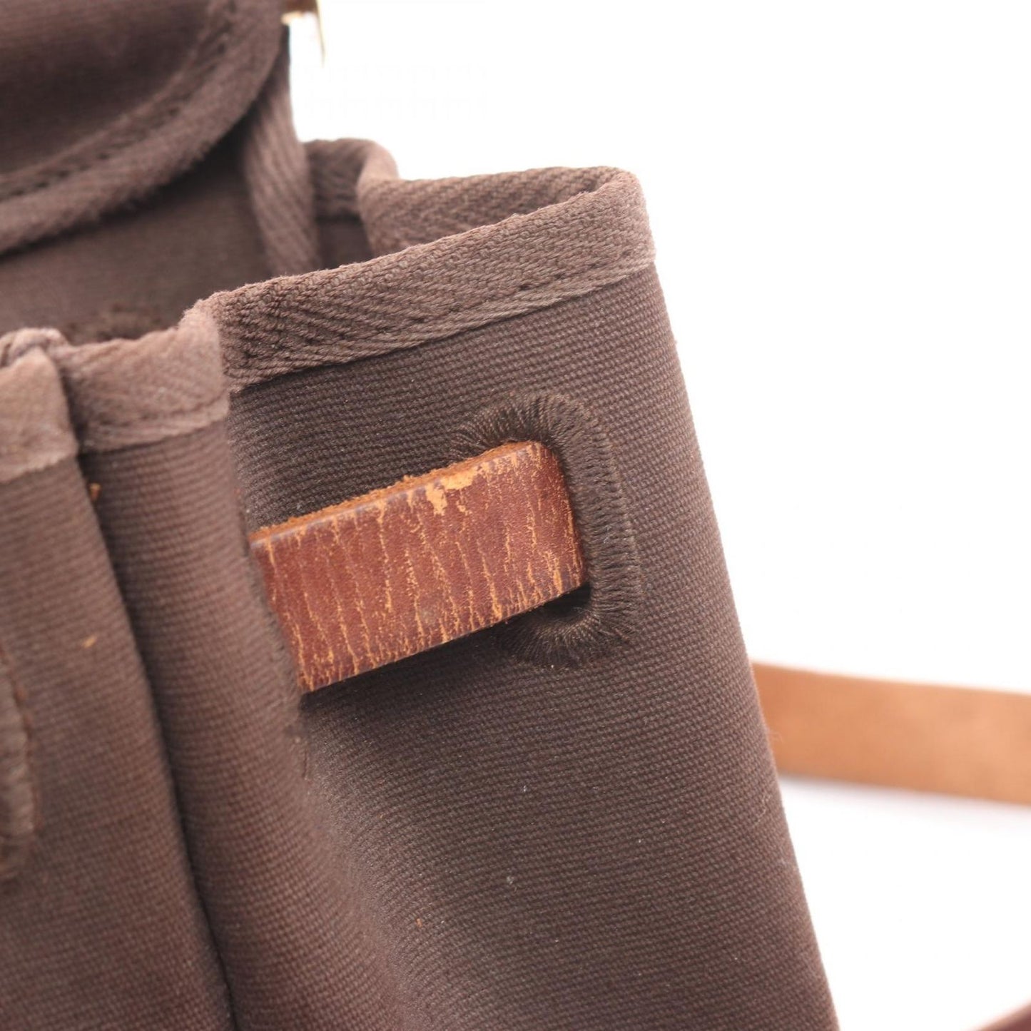 Hermes Backpack Herbag a Dos PM Brown Havana a — view 9