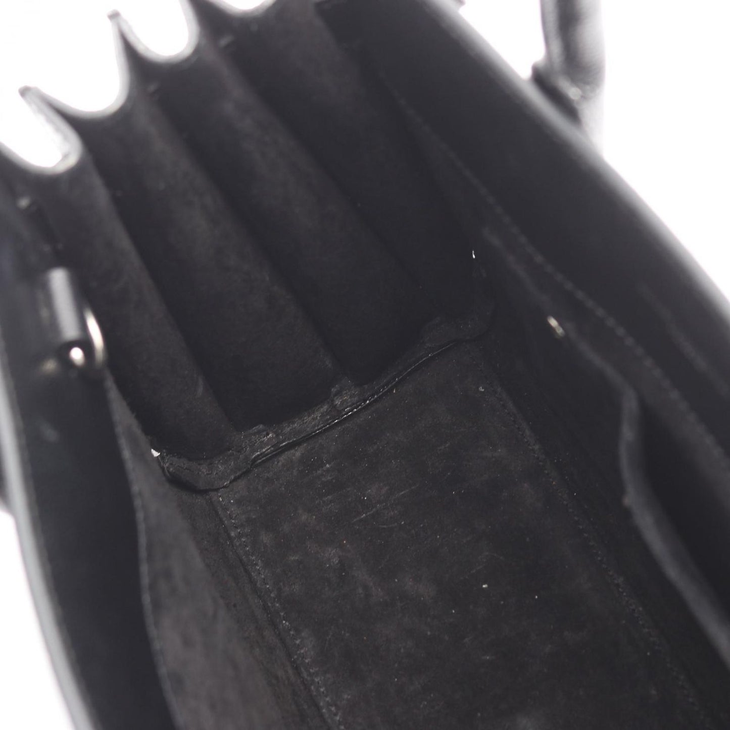 Saint Laurent Paris Handbag Classic Nano Sac de Jour Studs 2-Way Black Leather — view 8