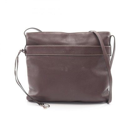 Loewe Shoulder Bag Brown Leather
