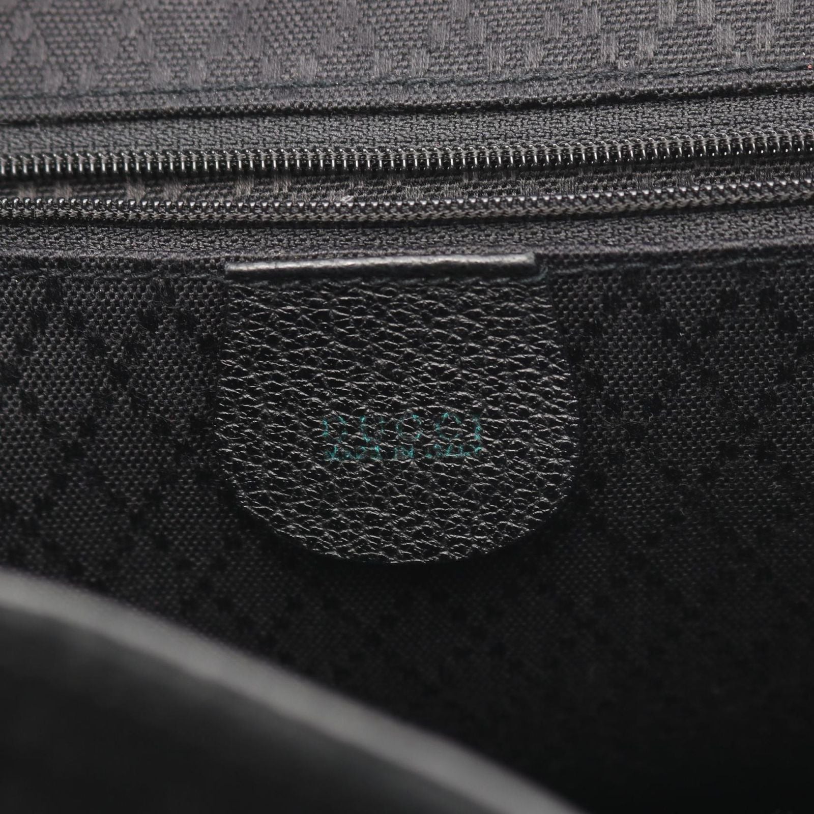 Gucci Backpack Bamboo 003 Black Suede Leather — view 4