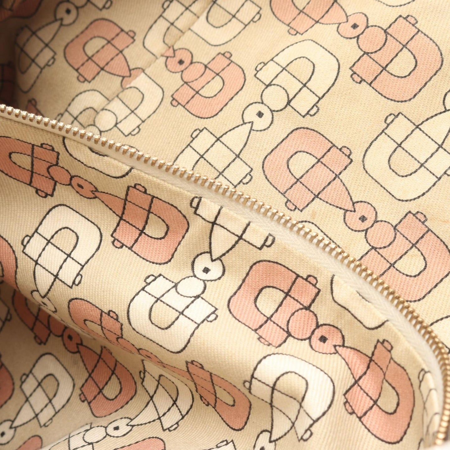 Gucci Tote GG Canvas Sherry Line Beige White — view 9