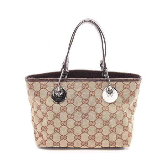 Gucci Tote GG Canvas Beige Handbag